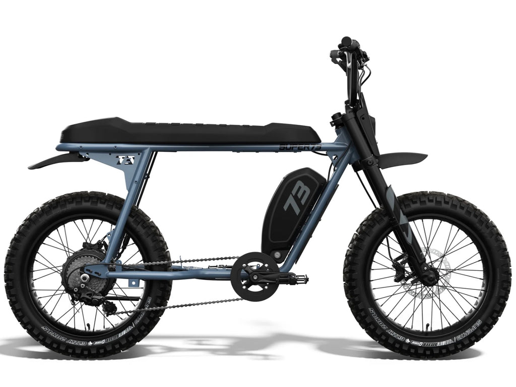 Super 73 S Adventure Panther Blue Electric Fat Bike