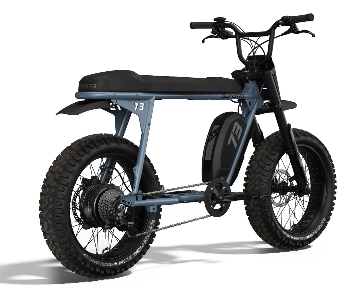 Super 73 S Adventure Panther Blue Electric Fat Bike