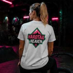 Hardtail Heaven big & little logo T-shirt