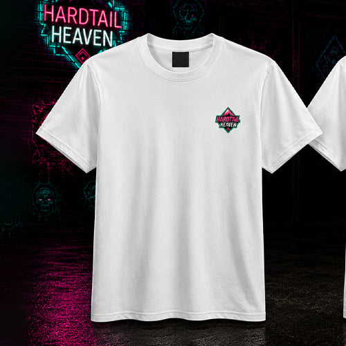 Hardtail Heaven big & little logo T-shirt